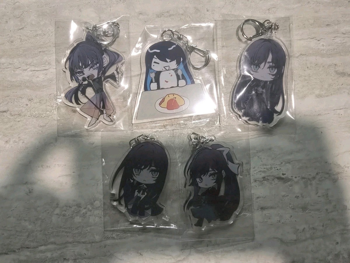 Ado Hibana 2025 Full Keychain Set (All 5 Designs) – Complete Tour