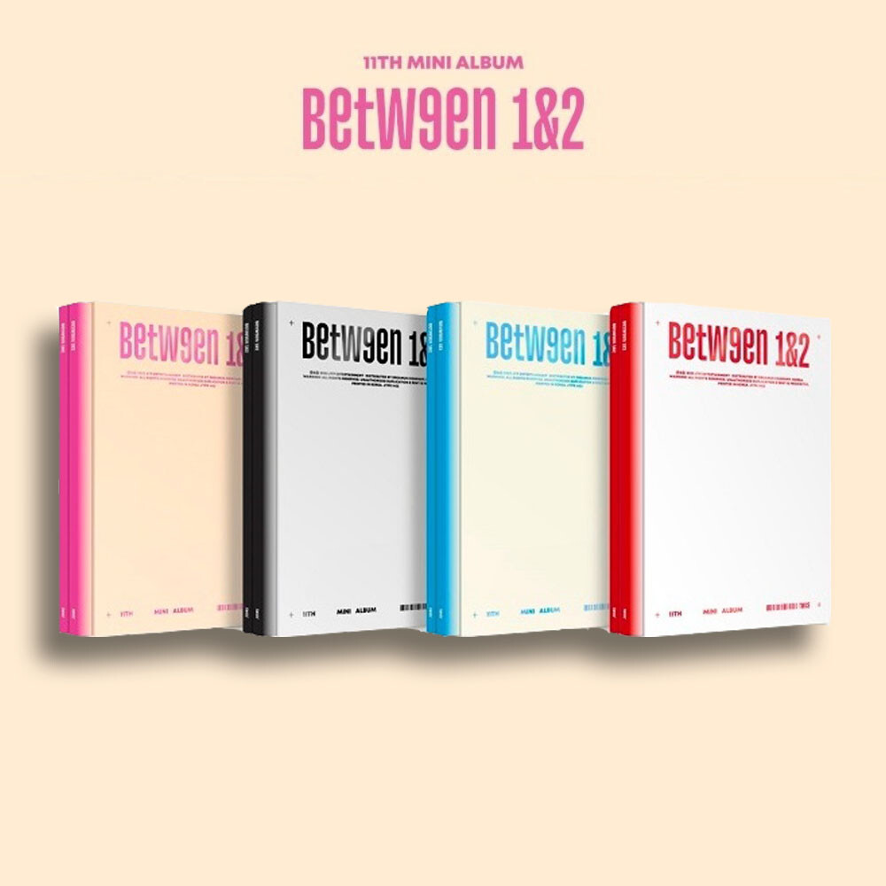 TWICE 11th Mini Album BETWEEN 1&2 Random Ver. CD+P.Book+P.Card+F