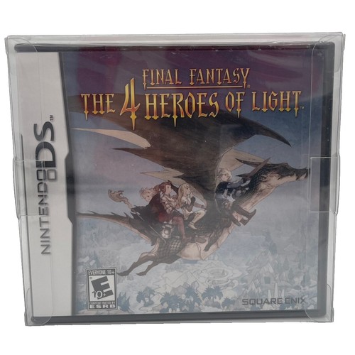 Final Fantasy Ⅲ Ⅳ Ⅻ The 4 Heroes of Light 4 set Nintendo DS NDS