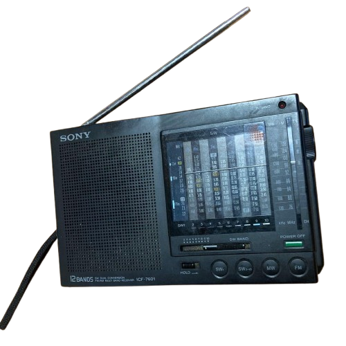SONY ICF-7601 High-Performance Portable Receiver FM/MW/SW10 Band