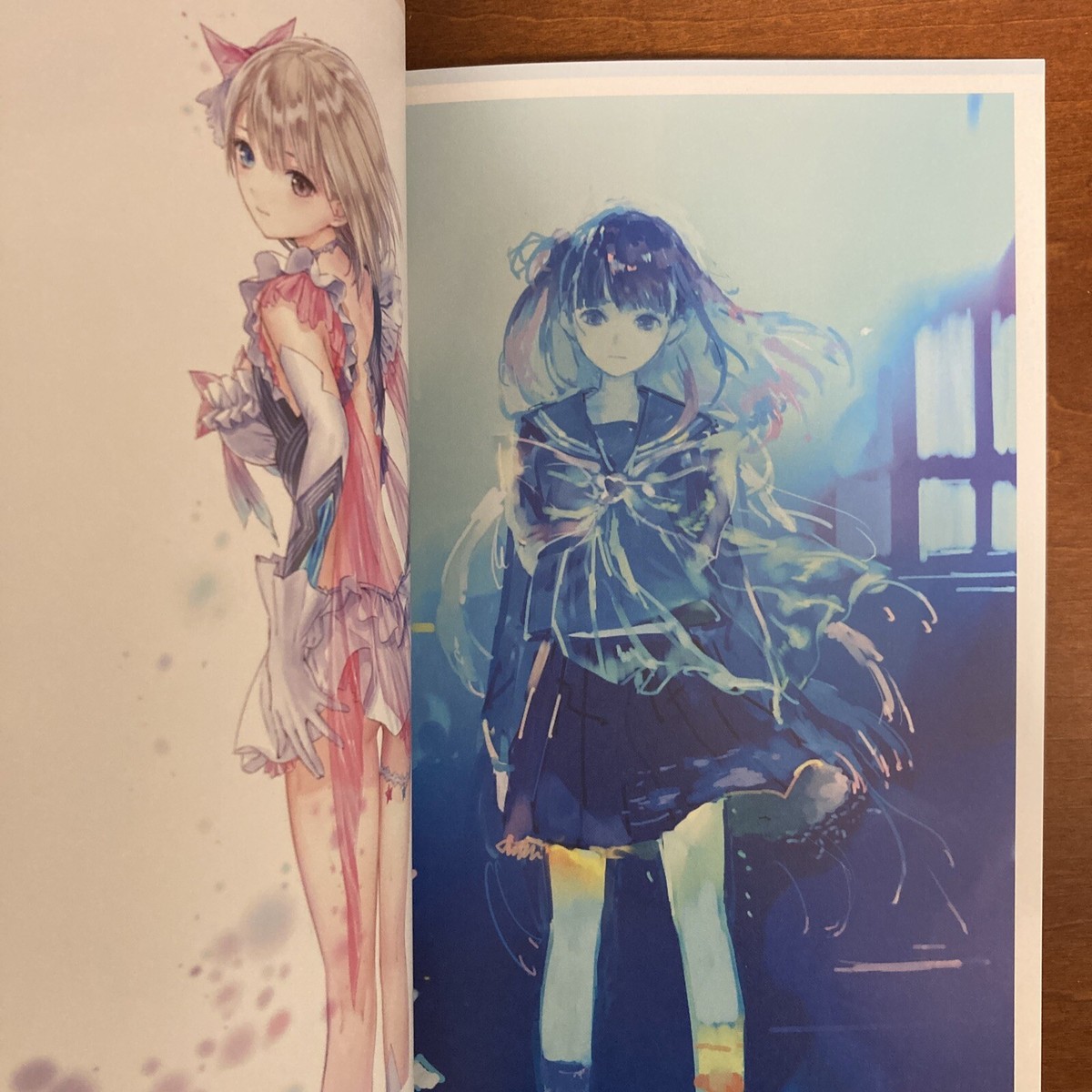 BLUE REFLECTION Image Art Works by Mel Kishida Art Book