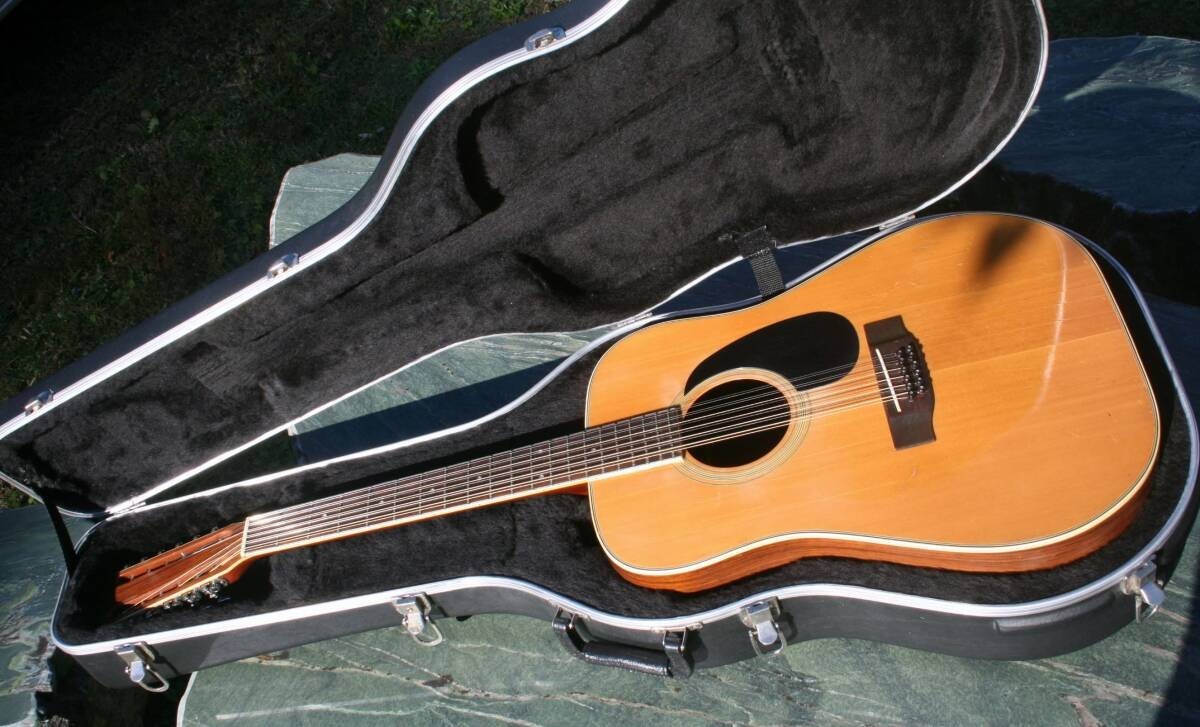 Yamaki No.230 12-String Acoustic Guitar 1970s Japan Vintage - Warm