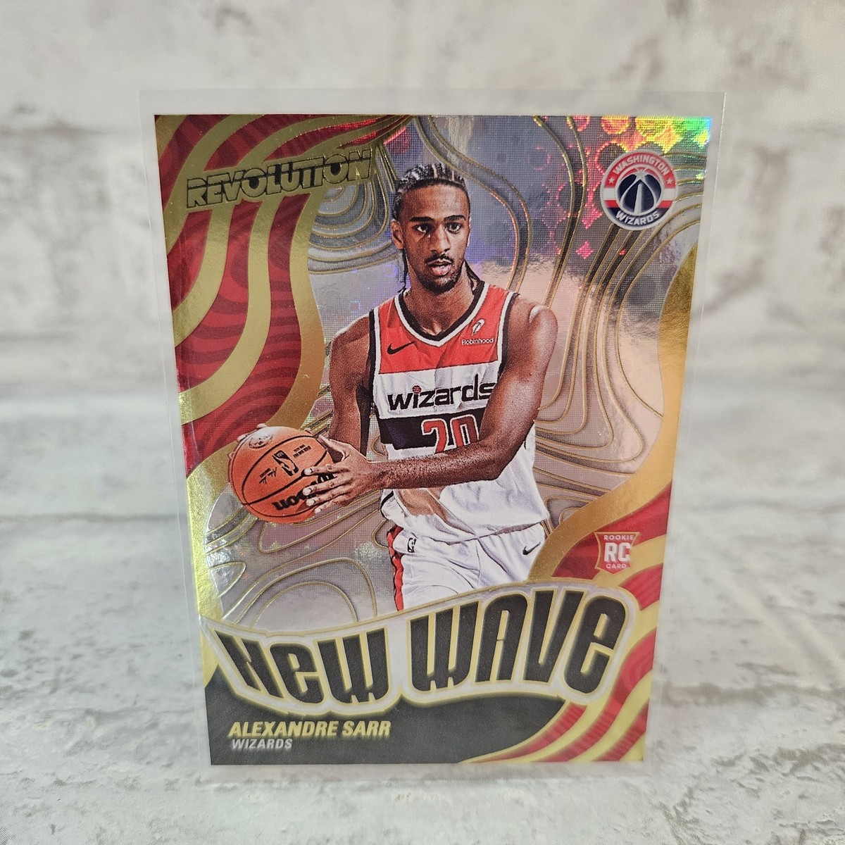 Alexandre Sarr 2024-25 Panini Revolution New Wave Insert RC Rookie