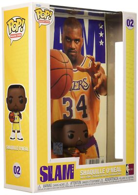 Funko Pop! NBA Cover: SLAM - Shaquille O'Neal Figure 889698593625