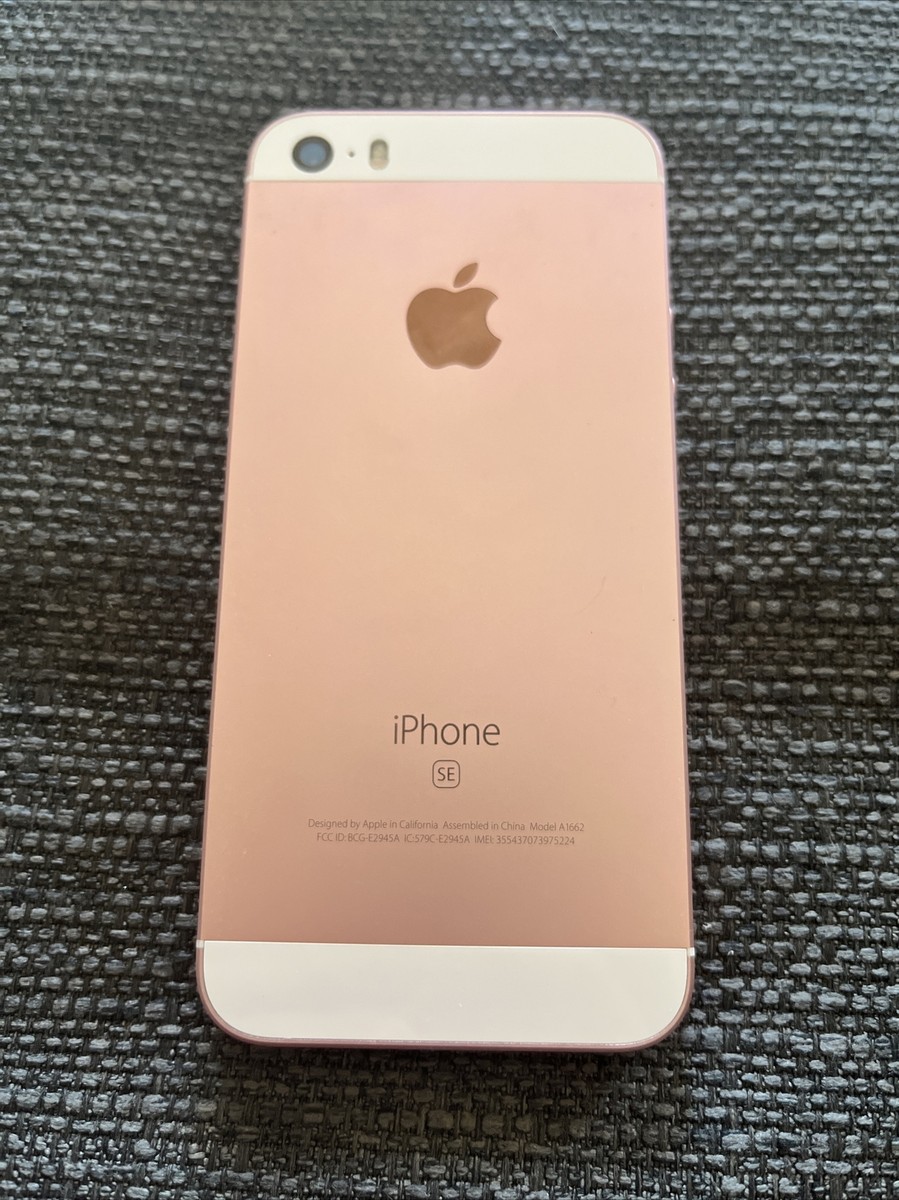 Apple iPhone SE Rose Gold (Good Condition) | eBay