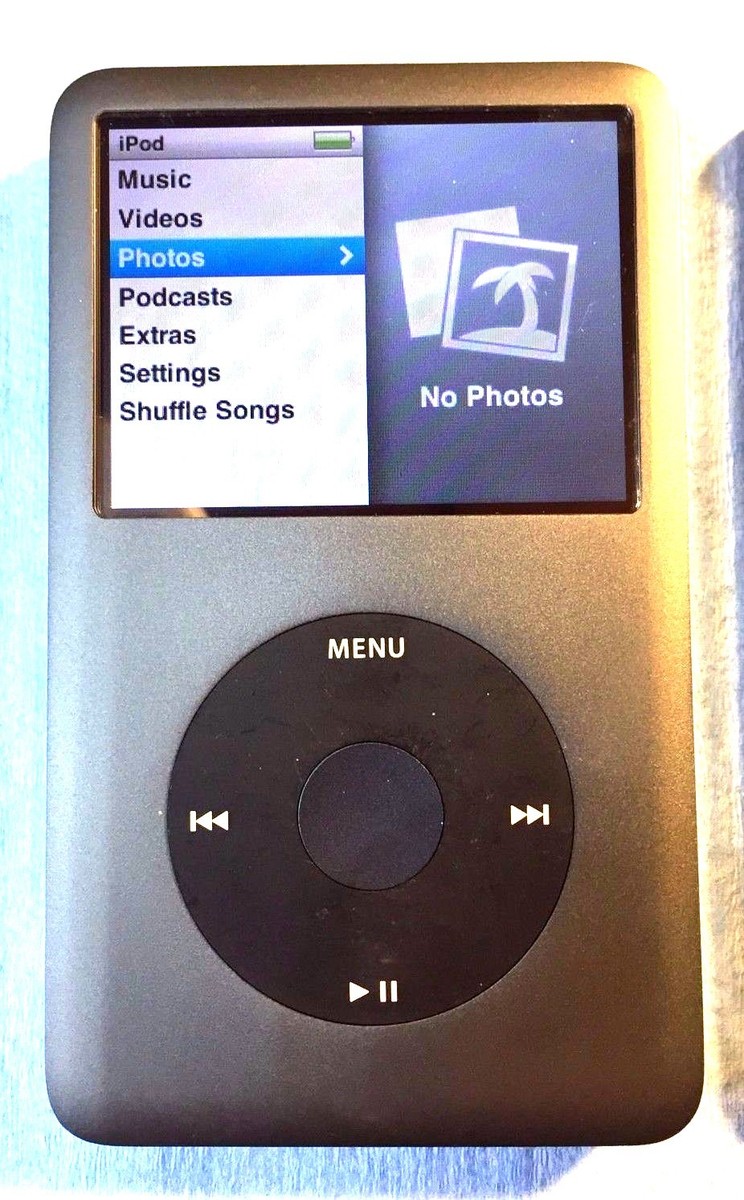 Apple IPOD CLASSIC 7th Generation 160GB (MC297ll/a) MP3 Grey