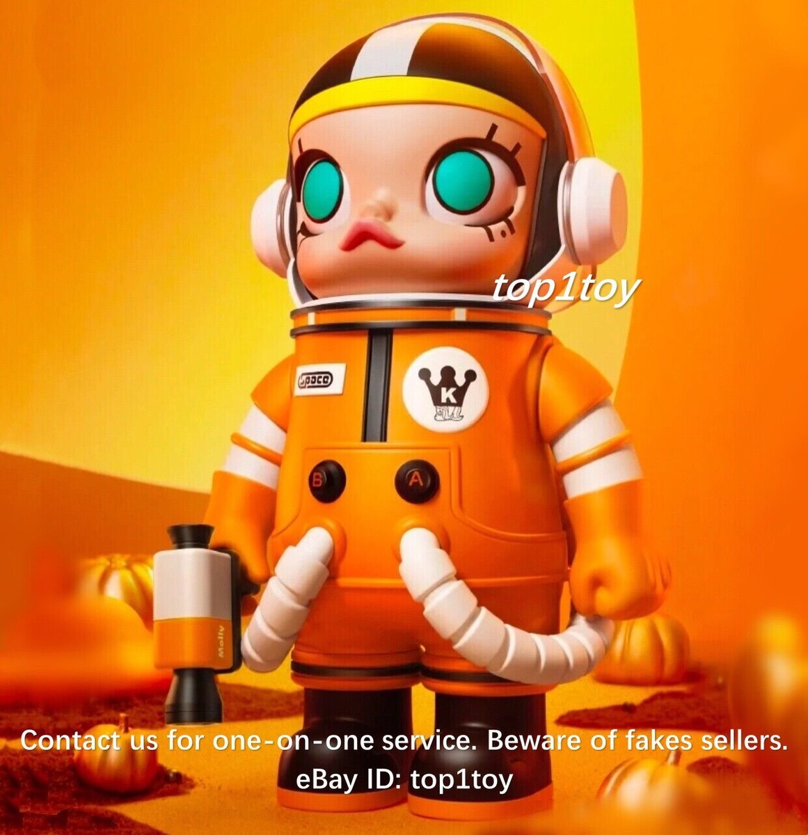 POP MART x MOLLY Mega Collection 400% Space Molly Return Space