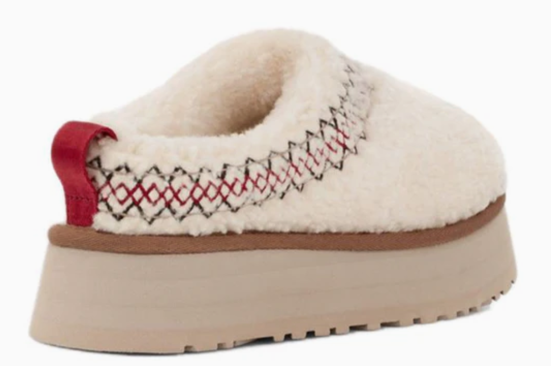 NEW UGG Tazz Heritage Braid Natural Platform 1143976-NAT Women's