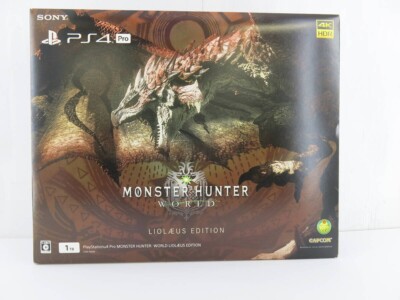 PS4 PlayStation 4 Pro Console System MONSTER HUNTER WORLD LIOLAEUS