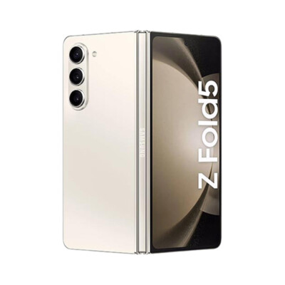 New) Samsung Galaxy Z Fold5 5G CREAM 12GB+256GB Dual SIM Android
