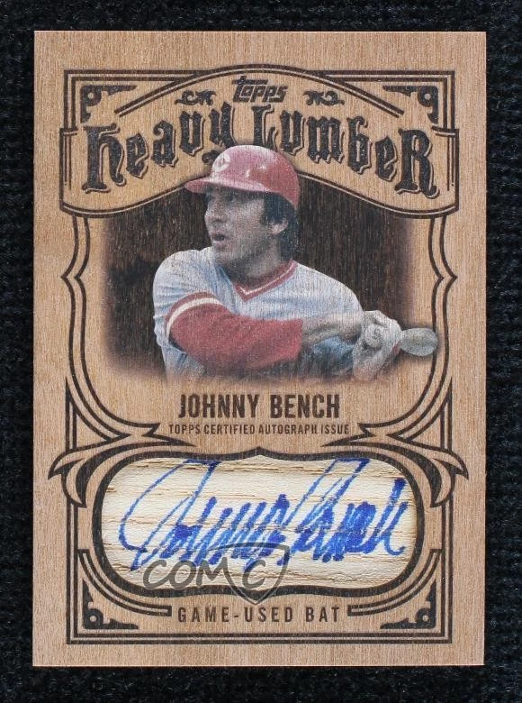 Johnny Bench Autographed Baseball Cards for sale | eBay