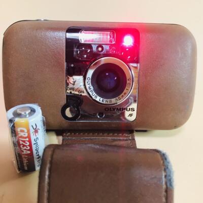 OLYMPUS LT-1 + batteries Olympus Brown film camera From JAPAN | eBay