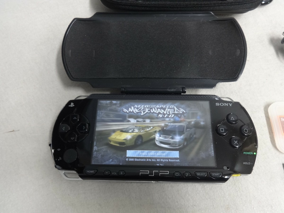 Sony PSP 1003 System w/ Grips & Mega Memory Pack & Accessories