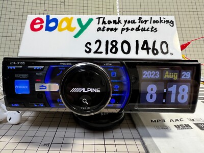 Alpine iDA-X100 MP3/WMA/AAC USB Player Audio Head Unit Bluetooth