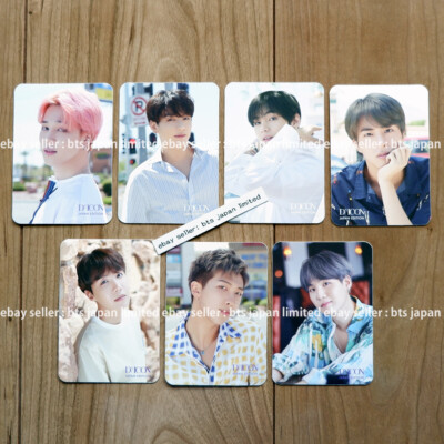 BTS DICON Vol.2 BEHIND Japan Special Edition Photocard Photo card