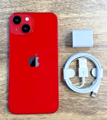 Apple iPhone 14 - Red 128GB - US Spectrum Locked - Good Condition