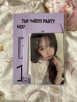 2025 Aespa Karina Birthday Photocard Set Official With Tracking