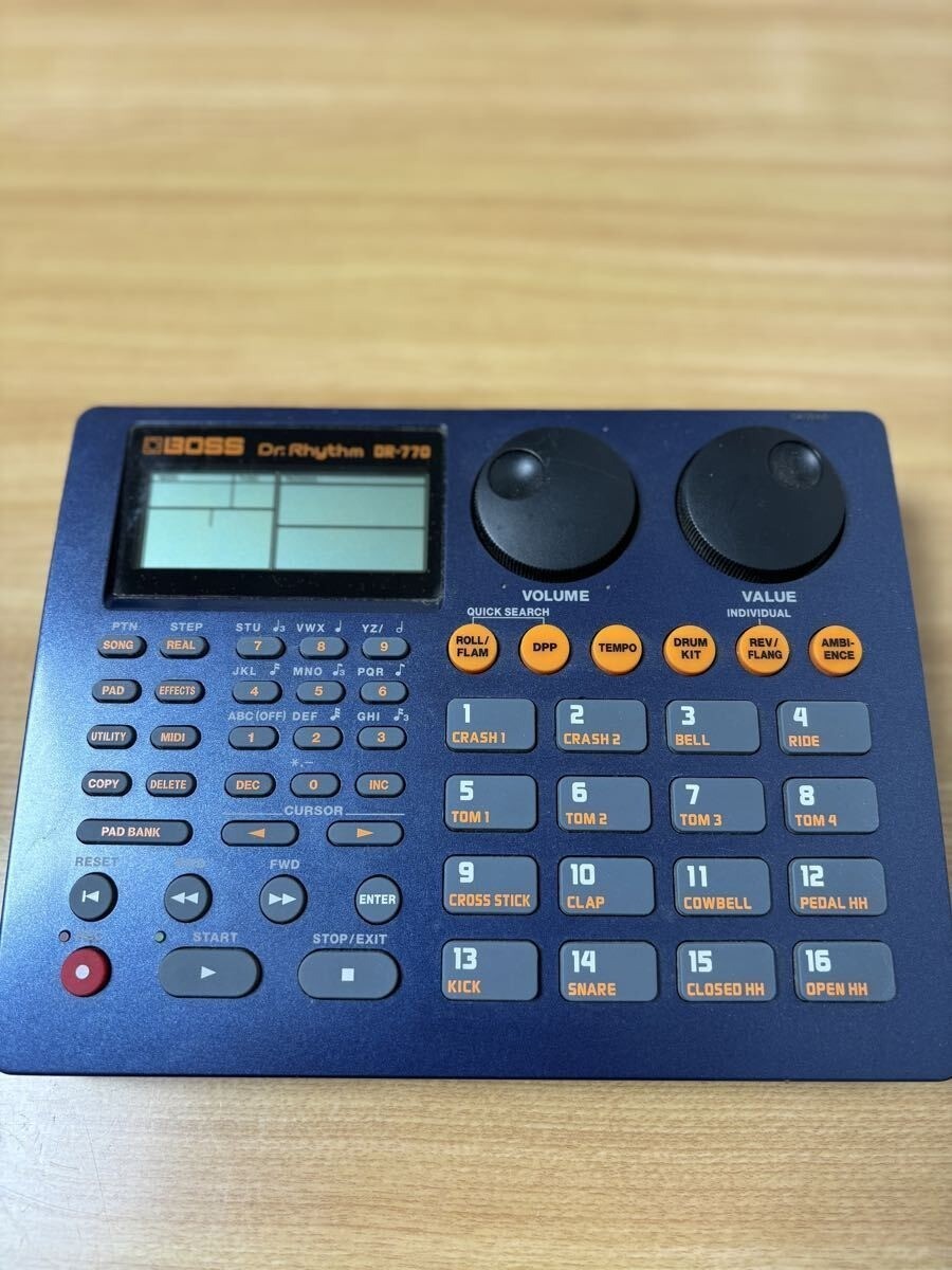 Boss DR-770 Dr.Rhythm Drum Machine Good GP | eBay