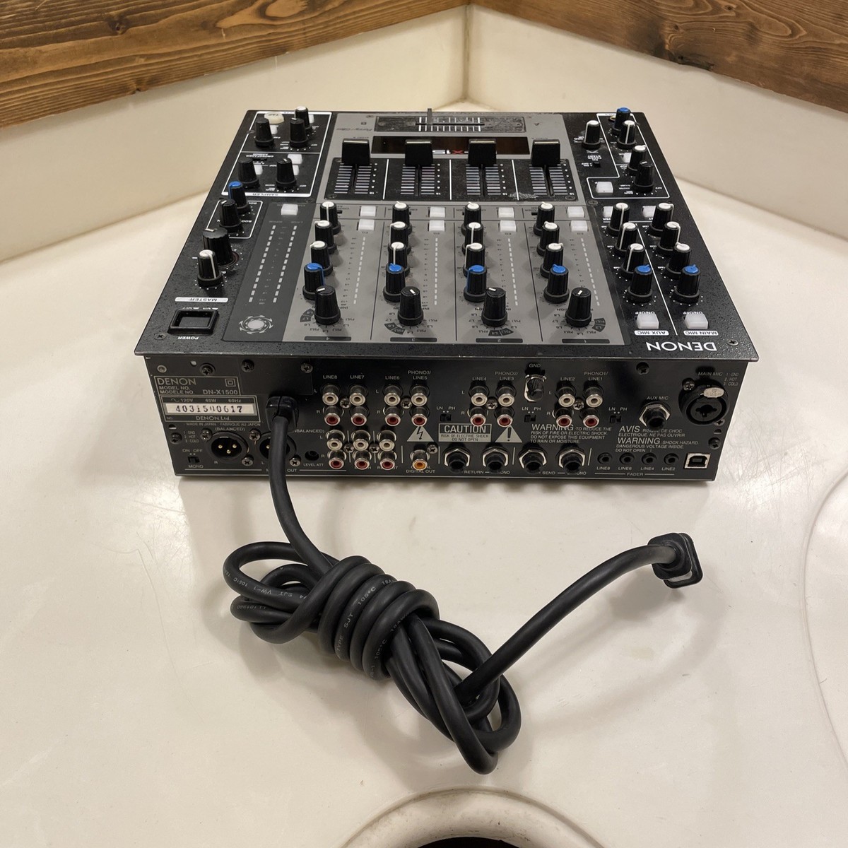 Denon DN-X1500 DJ Mixer 4 Channel Black | eBay