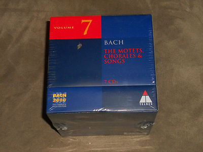 Bach: Motets, Chorales and Songs 7 (CD, Oct-1999, 7 Discs, Teldec