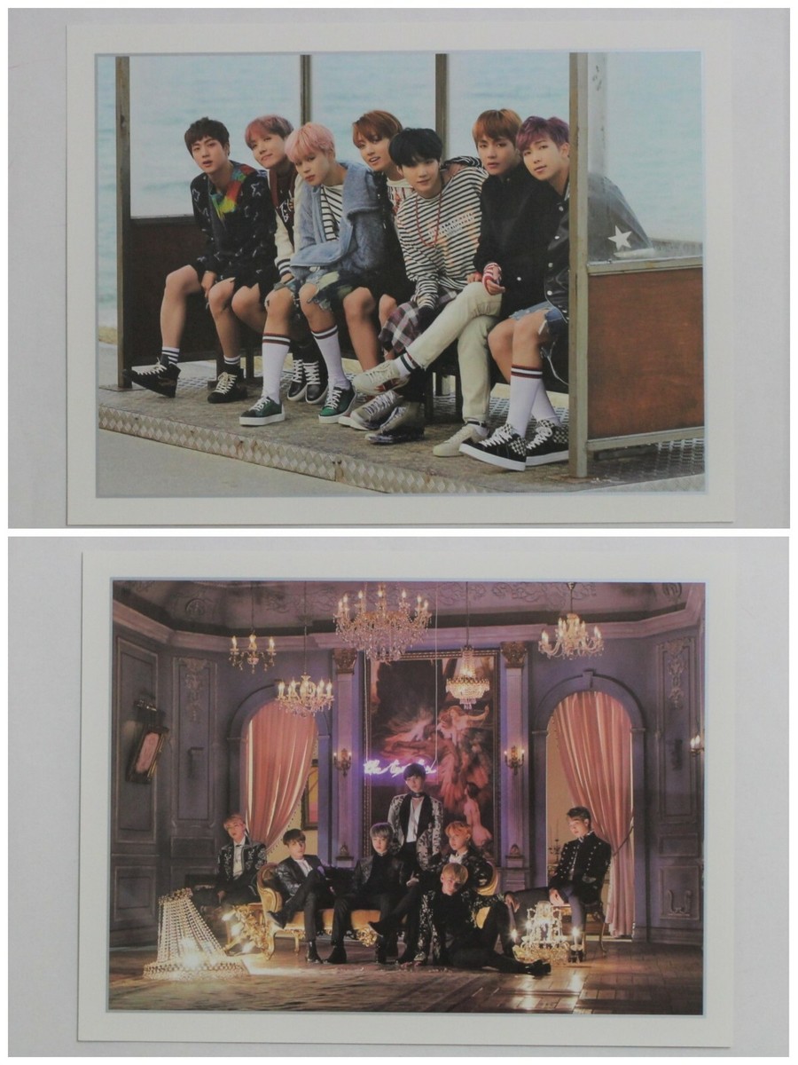 BTS Wings Concept Book Full Set Photo Frame Paper RM Lenticular 3
