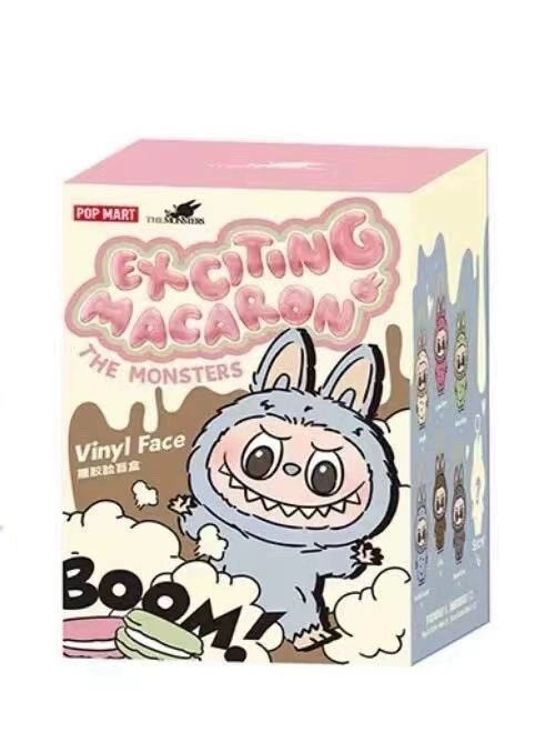 POP MART Labubu The Monsters Exciting Macaron Series Sea Salt