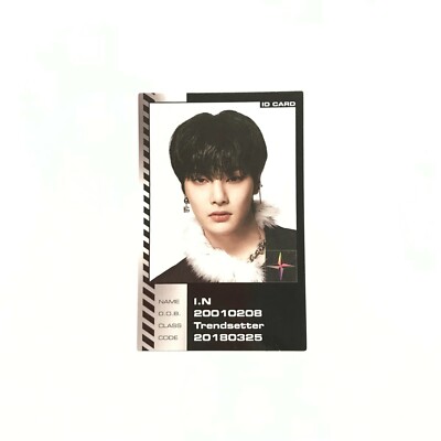 STRAY KIDS] ODDINARY / Maniac / Official ID Photocard - I.N | eBay