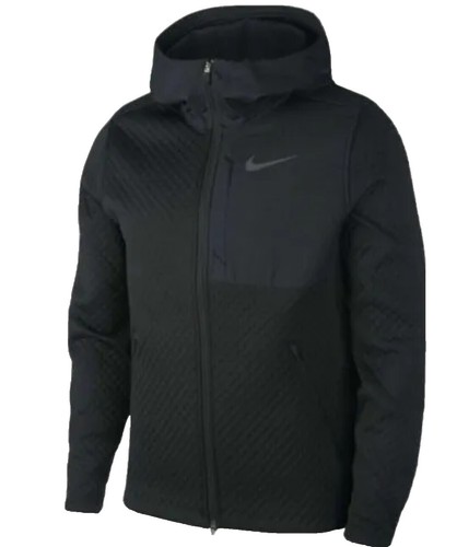 NIKE THERMA-FIT Size XL Boys Cotton Full Zip Fleece Lined Athletic