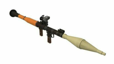 High quality 1:1 scale RPG-7 Rocket Launcher firearms 3D Paper
