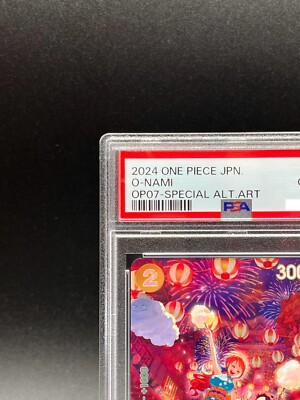 PSA 10 O-Nami SP OP07 OP06-101 500 Years In The Future 2024 ONE