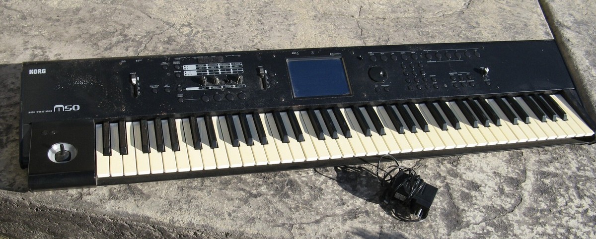 Rare Korg 73-key M50 Music Workstation Keyboard Needs Work | eBay