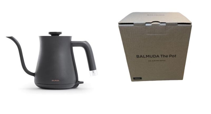 BALMUDA Electric Tea Kettles The Pot K07A-BK/WH Black White AC100V