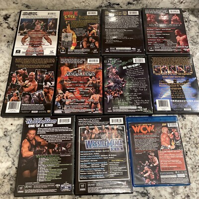 Lot Of 22 WWE Various Titles Collection DVD & Blu-ray WWF | eBay