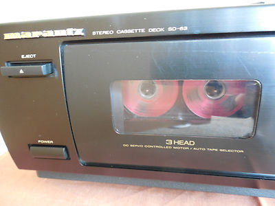Marantz SD-63 Remote Controlled Three Head Cassette Deck | eBay