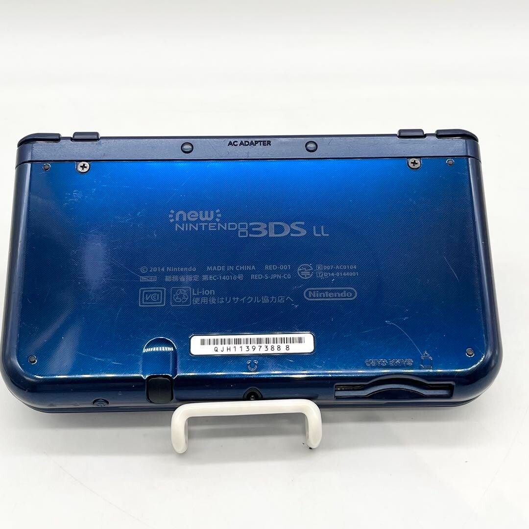 NEW Nintendo 3DS XL LL Metallic Blue Console Japanese w/ Charger