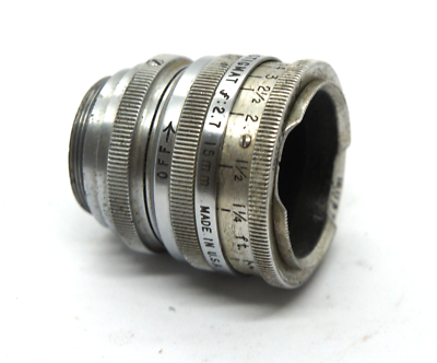 068_Kodak Anastigmat 15mm f 2.7 Cマウント 068_Kodak Anastigmat