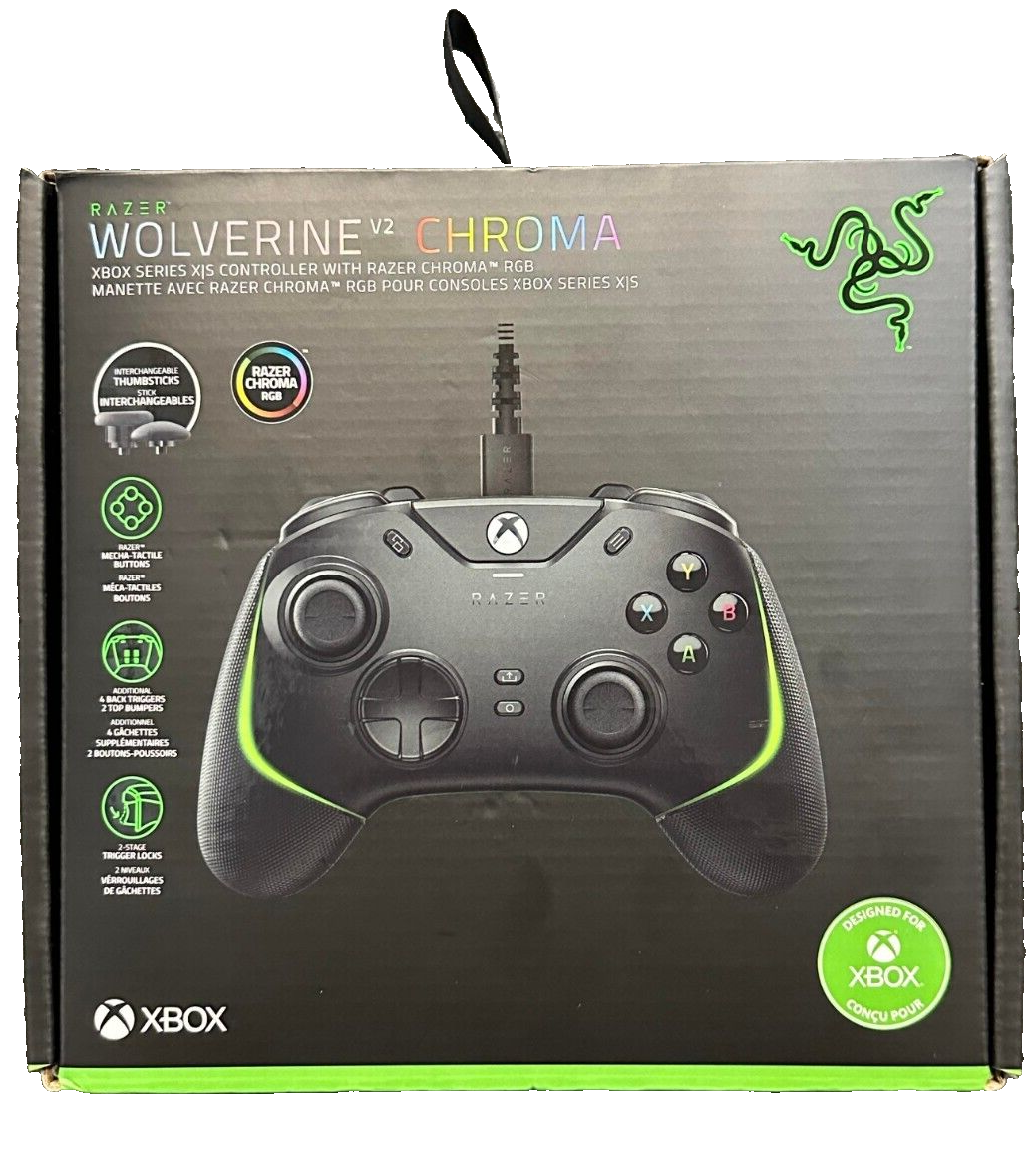 Razer Wolverine V2 Gaming Controller for Xbox Series X/S - Black