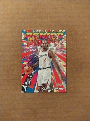 2025-26 Topps Basketball - Power Players Kawhi Leonard #PP-8 LA