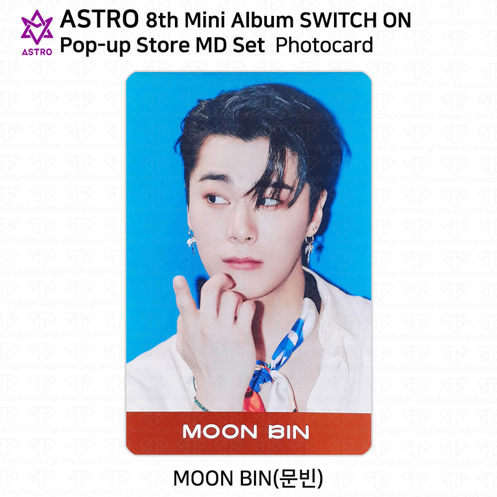 ASTRO 8th Mini Album Switch On Pop Up Store Official MD Photocard
