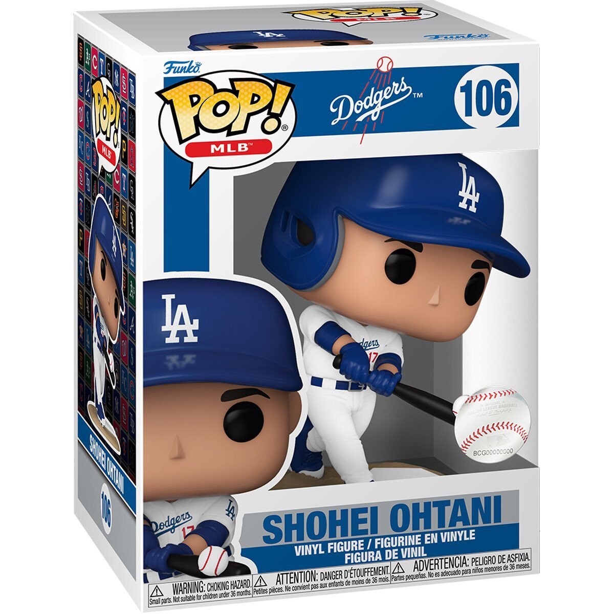Shohei Ohtani Home Funko Pop! MLB Dodgers Vinyl Figure #106