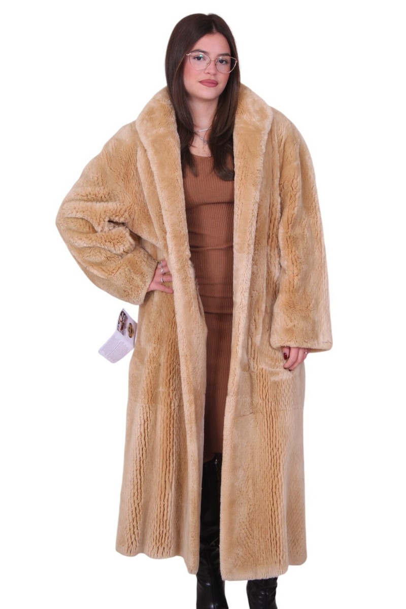 coat beaver fur jacket giacca pelliccia castoro cappotto fourrure