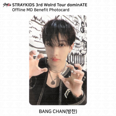 Stray Kids 3rd World Tour dominATE Offline MD Benefit Photocard