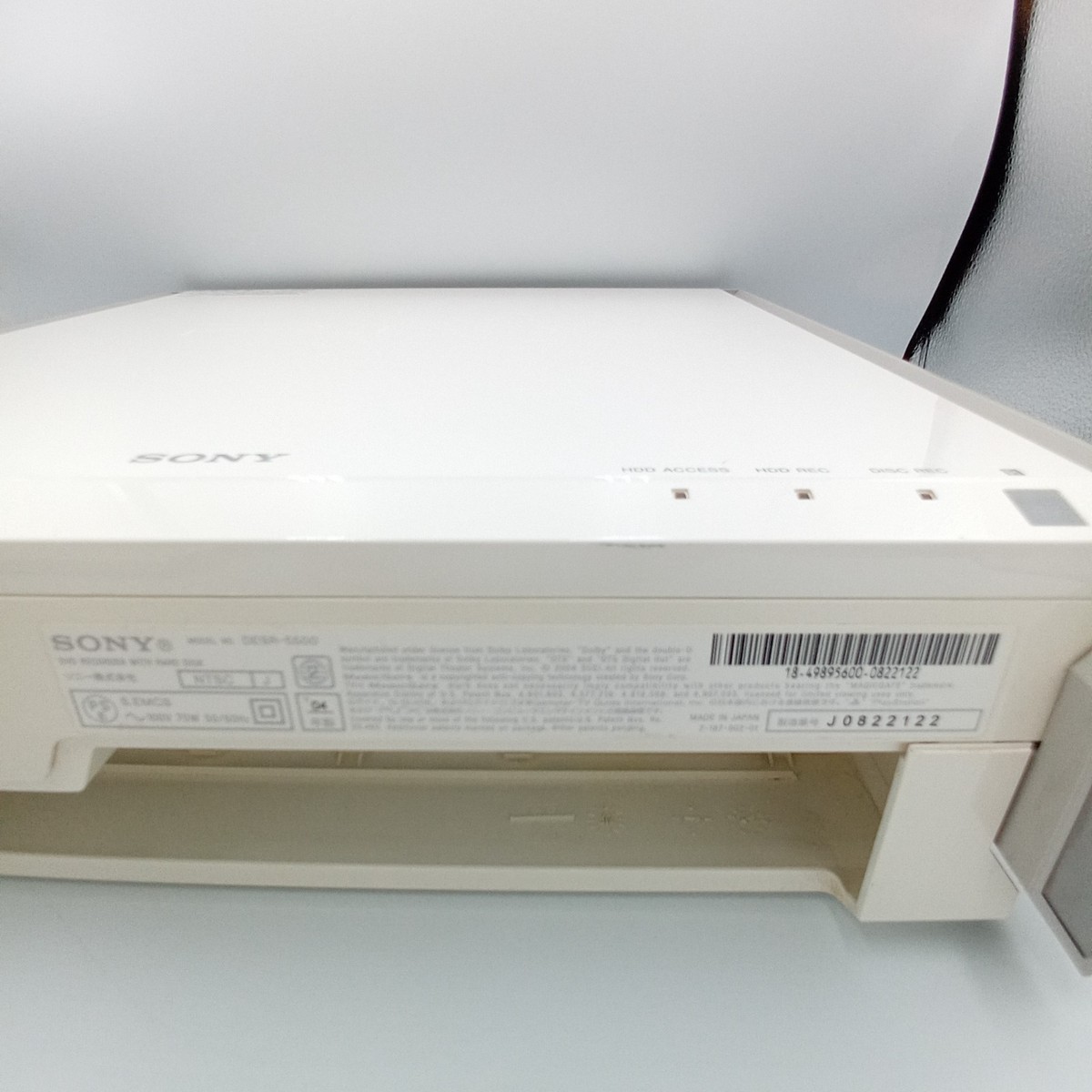 SONY PSX Console DESR-5500 With Manuals Remote Japanese PS1 PS2