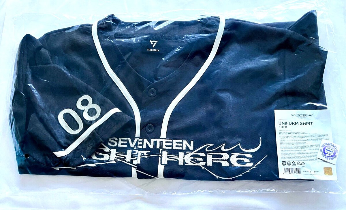 SEVENTEEN THE 8 SVT WORLD TOUR RIGHT HERE IN JAPAN UNIFORM SHIRT