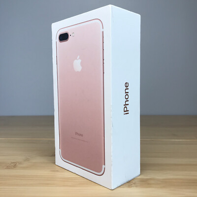 Apple iPhone 7 Plus Box - Rose Gold, 32GB, A1661 (No Device, Empty