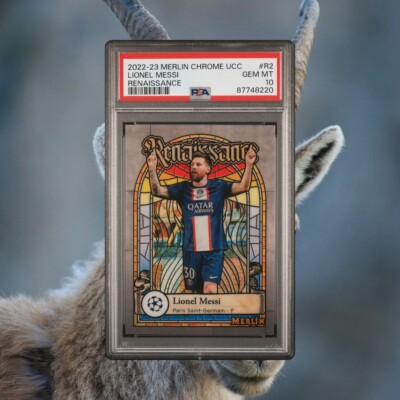 2022-23 Topps Chrome Merlin UCL 🐐Lionel Messi Renaissance Case