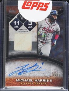 Michael Harris Autograph | eBay