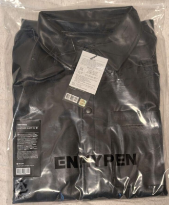 ENHYPEN BORDER DAY ONE JAY LEATHER SHIRT 01 Debut period MD