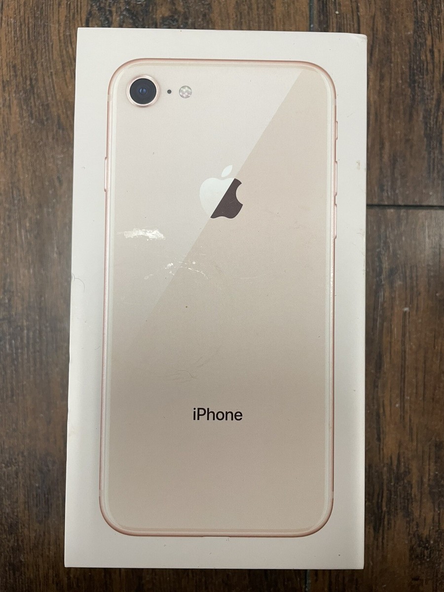 iPhone 8 64GB Gold Empty Box Only | eBay