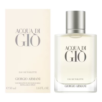 Armani Acqua Di Gio Eau de Toilette for Men 1.6 fl. oz. / 50ml | eBay